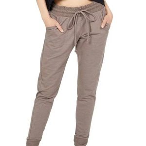 Free People Skinny Sweats in Moonlit Opal